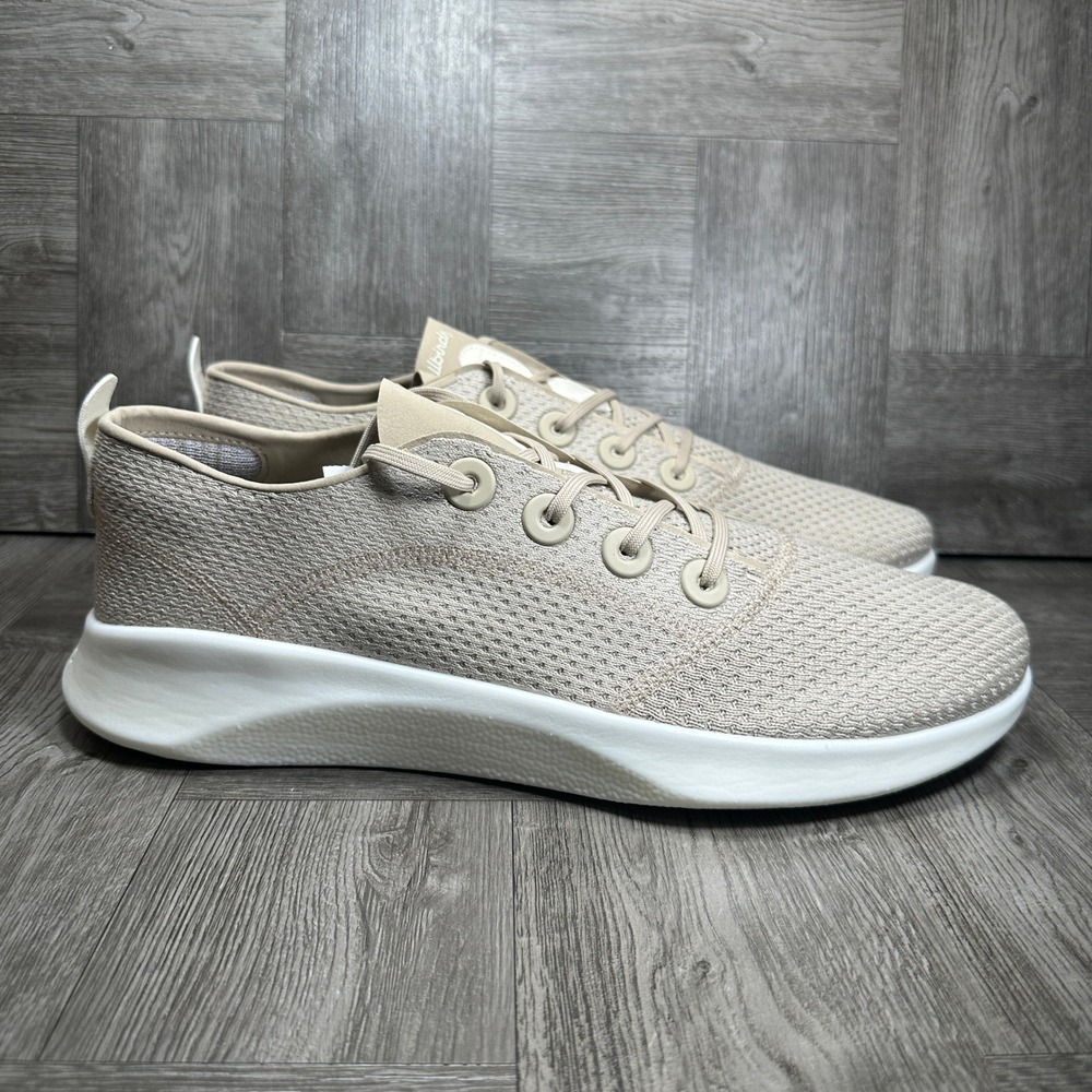 Allbirds Tree Lounger Men 13 Beige Sustainable Breathable Mesh Casual NEW